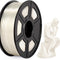 PLA Filament 1.75Mm,  PLA 3D Printing Filament Clear, Dimensional Accuracy +/- 0.02Mm, 1KG (2.2 LBS) Spool, PLA Transparent